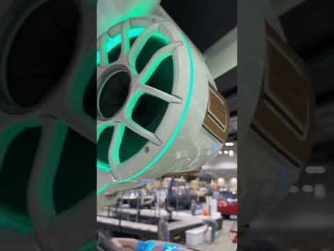 Wet Sounds in an AWESOME Centurion! Creative Audio at the Kansas City Boat Show 2025! #wetsounds