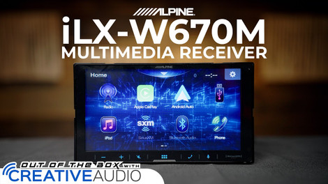 Alpine iLX-W670-M Digital Multimedia Receiver | Product Overview