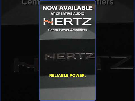 Hertz Audio Cento Power Series of Amplifier are NOW AVAILABLE! | New at Creative Audio