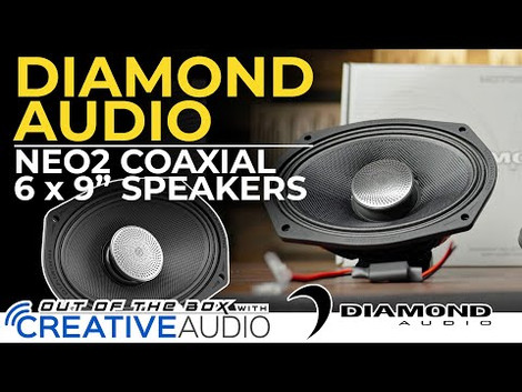 Diamond Audio MS692NEO2 6x9" Motorsports Speakers | Out of the Box