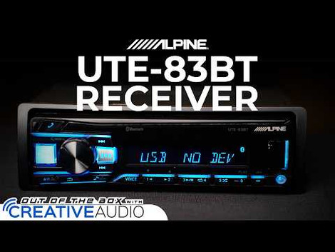 Alpine UTE-83BT Digital Media Receiver | Product Overview