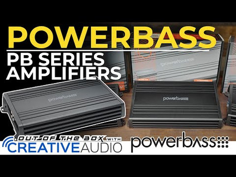 Powerbass PB Series Amplifiers | Compact Car Audio Amplifiers PERFECT for Any System!