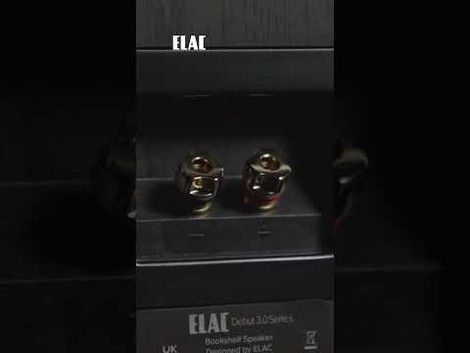 ELAC DB53 Debut Bookshelf Speakers - Shorts Showcase
