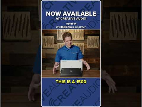 Wavtech Link1500.1plus Amplifier NOW AVAILABLE! | NEW at Creative Audio