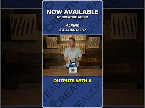 Alpine KAC-CMD-CTR Power Sports Controller is NOW AVAILABLE | New at Creative Audio