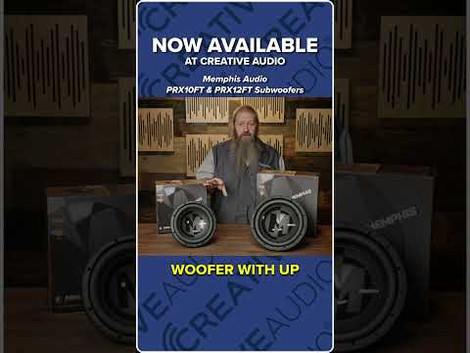 NEW Memphis Audio PRX10FT & PRX12FT Subwoofers | NEW at Creative Audio!