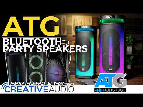 ATG Portable Bluetooth Party Speakers Overview & Features! | Out of the Box