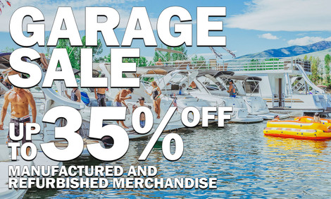 Make Some Waves this Boating Season! Up to 35% off Refurbished Items!