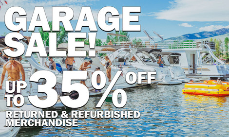 Make Some Waves this Boating Season! Up to 35% off Refurbished Items!