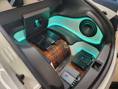 AlpineF#1Status - Creative Audio & Alpine team up to bring you the highest resolution car audio system in the world.