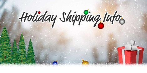 2021 Holiday Shipping Deadlines