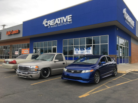 Creative Audio's Four Store Show UR Ride day!