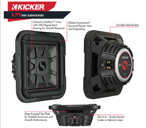 Kicker L7s for your TRUCK!