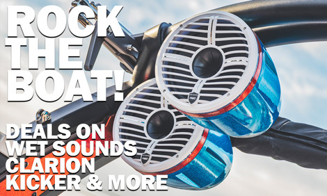 Rock the Boat with Our Spring Tune-Up Sale! Huge Sales on Marine Audio Equipment!