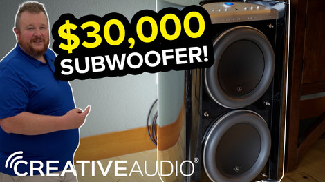 This $30,000 Subwoofer Brought Our Customer's Home's Audio to the Next Level