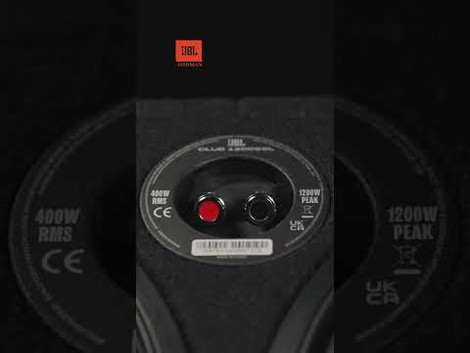 JBL CLUB1000SSL 10" Thin Subwoofer Enclosure - Shorts Showcase