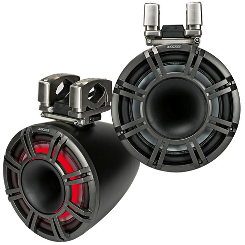 Kicker KM Horn-Loaded Wake Tower Speaker Systems