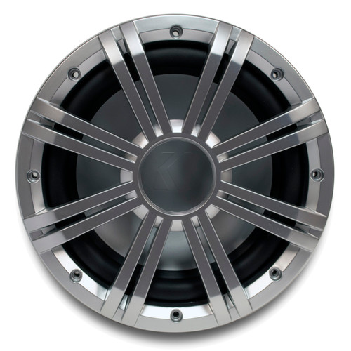 Kicker 10" 4-ohm Marine Free Air Subwoofer with included Silver Grille.