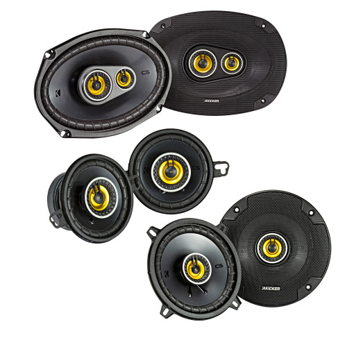 Kicker for Dodge Ram 2002-2011 Truck Speaker Bundle CSC6934 6x9, 43CSC54, CSC354 Speakers