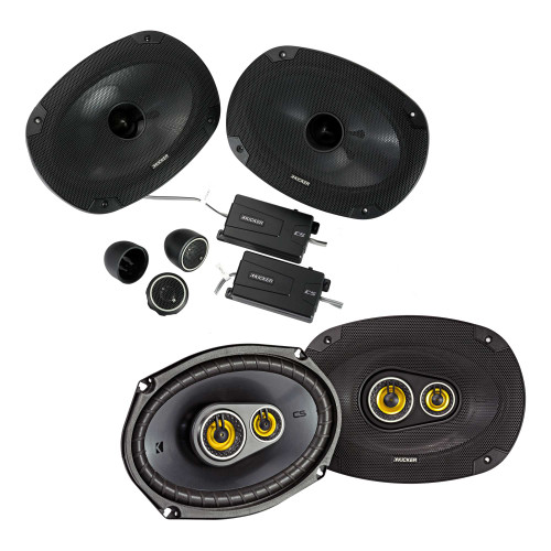 Kicker for Ram Crew Cab Truck 2012 & Up CSS694 6x9s, CSC6934 6x9 Speaker Bundle