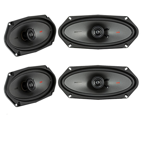 Kicker Speaker Bundle - Two pairs of Kicker 4x10 Inch KS-Series Speakers 44KSC41004