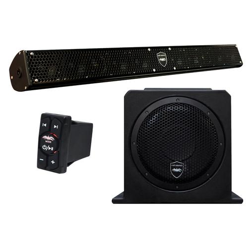 Wet Sounds Stealth 10 Surge Sound Bar w 