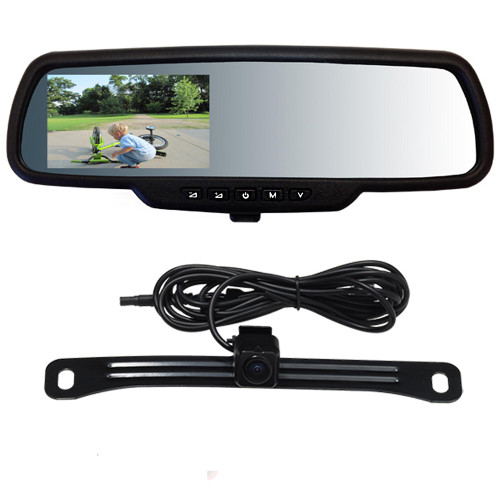 Back up Video Mirror TD-CTMD43 4.3" Capacitive Touch Screen with Backup Camera