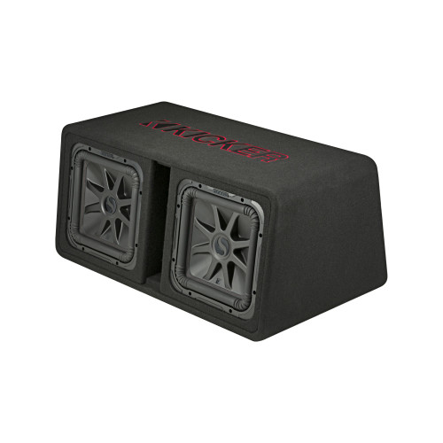 KICKER L7R 12インチ 4Ω 2発 プロショップ製BOX付 Kicker 45DL7R122 Dual 12