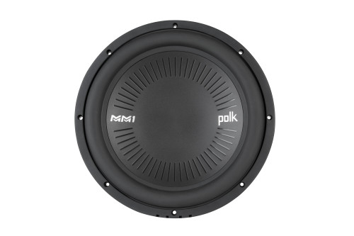 Polk MM1242DVC 12" Dual 4-Ohm Voice Coil Subwoofer with Ultra Marine Certification