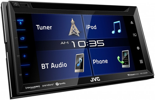 JVC KW-V350BT Multimedia Receiver with 6.8 Clear Resistive Touch Panel / iDatalink Maestro Ready / BT - Used Very Good