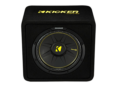 Kicker VCWC122 CompC 12" Subwoofer in Vented Enclosure 2-Ohm - Used Very Good