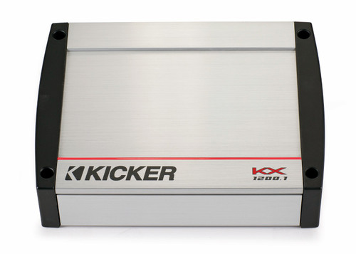 Kicker KX-Series 1200 Watt Class-D Monoblock Amplifier 40KX12001 - Used Very Good