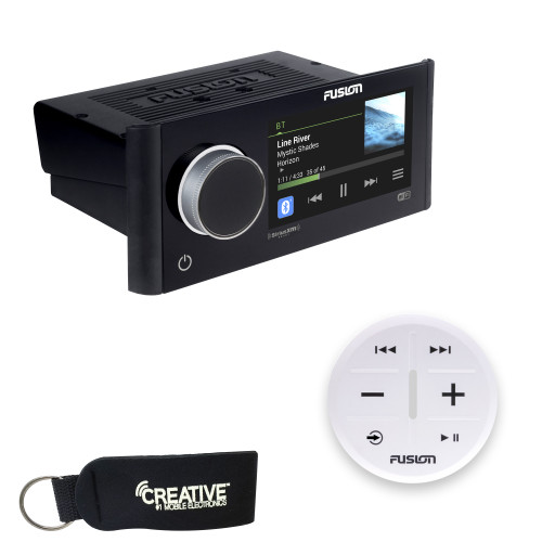 Fusion MS-RA770 Apollo Touchscreen Marine Entertainment System With Wireless Remote - White