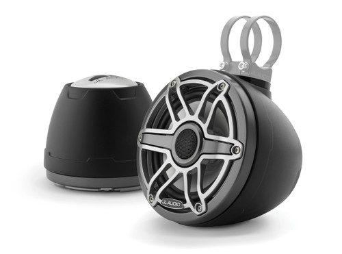 スピーカー・ウーファー Pod mini White JL Audio M6 VeX Pods for high-performance off road audio!