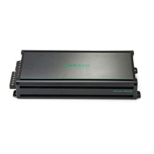 Kicker KMA450.6 6x75 Watt 6-Channel Weather-Resistant Marine Grade Full-Range Amplifier - Used Good