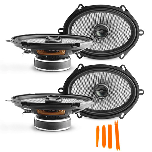 Focal Access Series For Ford 97-14 F150/F250 Bundle Two Pairs Focal 570AC 5” x 7” Coaxial Kit
