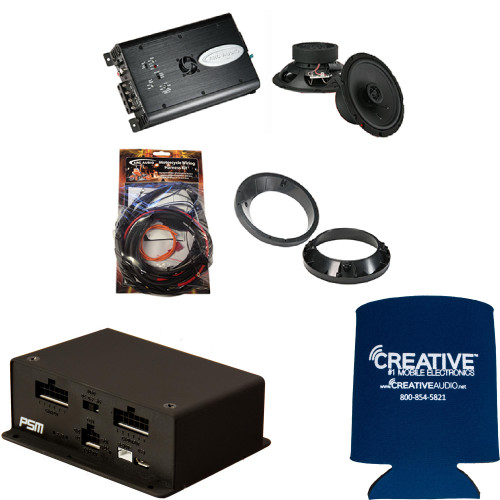 ARC Audio MPAK4 + PSM, 125.2BX Amplifier/ X2-602 Speaker Upgrade Kit 99-2014 Road Glide, 1999-2013 Street Glide