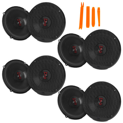 JBL STAGE3 4-Pairs of Stage3 627AM 6.5" 2-Way Coaxial Speakers