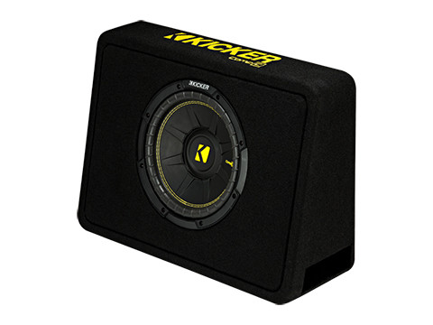 Kicker 10 Inch Comp Truck Bass Package 44TCWC102 with CXA4001 and