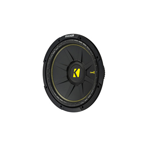 Kicker 12 Inch Bass Bundle 2 44CWCS124 Subwoofers with CXA8001 and