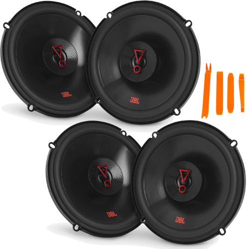 JBL STAGE3 2-Pairs of Stage3627FAM 6.5" 2-Way Coaxial Speakers - No Grills