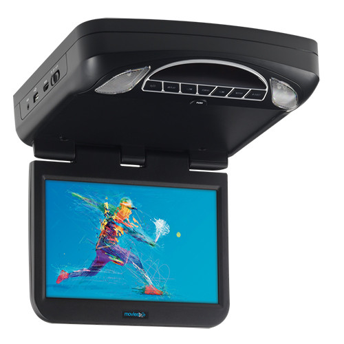10.1" Digital High Def Overhead Monitor System with DVD and HD Inputs