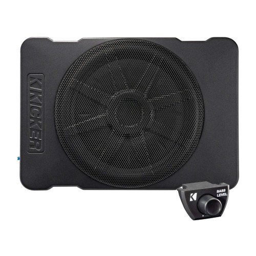 Kicker 46HS10 Hideaway Compact Powered Subwoofer, 10-Inch - Used Very Good
