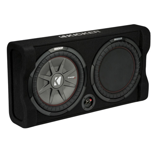 Kicker 47TRTP122 12-Inch Thin Down Firing Subwoofer And Passive