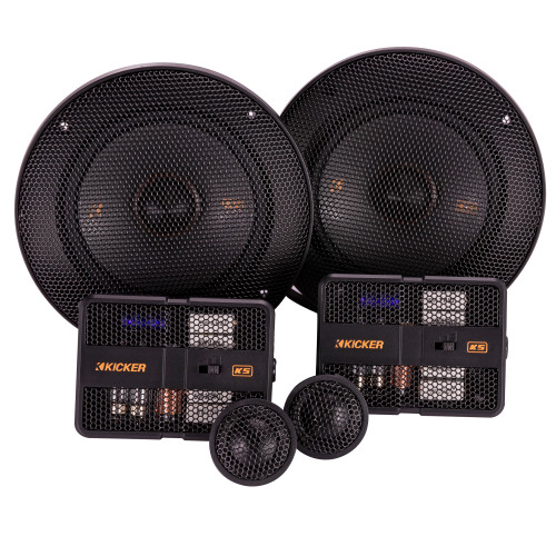 Kicker 47KSMT2504 KSMT250 Dual Pod Component System w/ 2.5