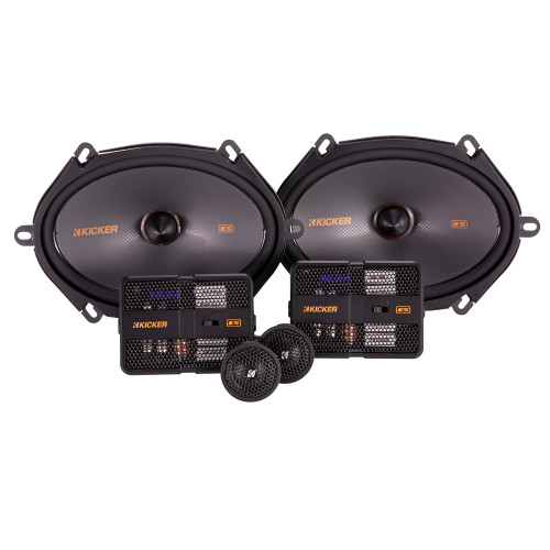 Kicker 47KSS6804 KS Series 6x8" / 5x7" Component System With 1" Tweeters, 4ohm