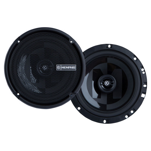 Memphis Audio PRXS60  Power Reference Series 6.5" 2-Ohm Oversized Shallow 2-Way Speakers With Swivel Tweeters