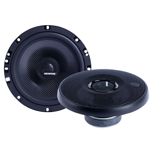 Memphis Audio 15-MCX60 6.5" Oversize Coaxial Speakers With In-line Crossover - Pair