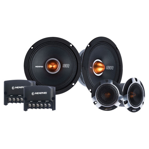 Memphis Audio SRXP62C SRX Pro 6.5" Component Speaker System - Pair