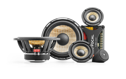 Focal PS165F3 FLAX 6.5” 3-way component kit, RMS: 80W - MAX: 160W - Used, Very Good